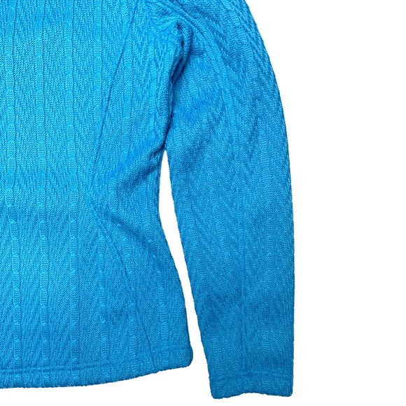 Spyder Hoody Cable Core Zipup - Baby Blue | Med - Picture 14 of 15